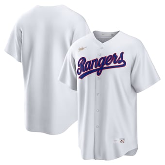 mens nike white texas rangers home cooperstown collection te